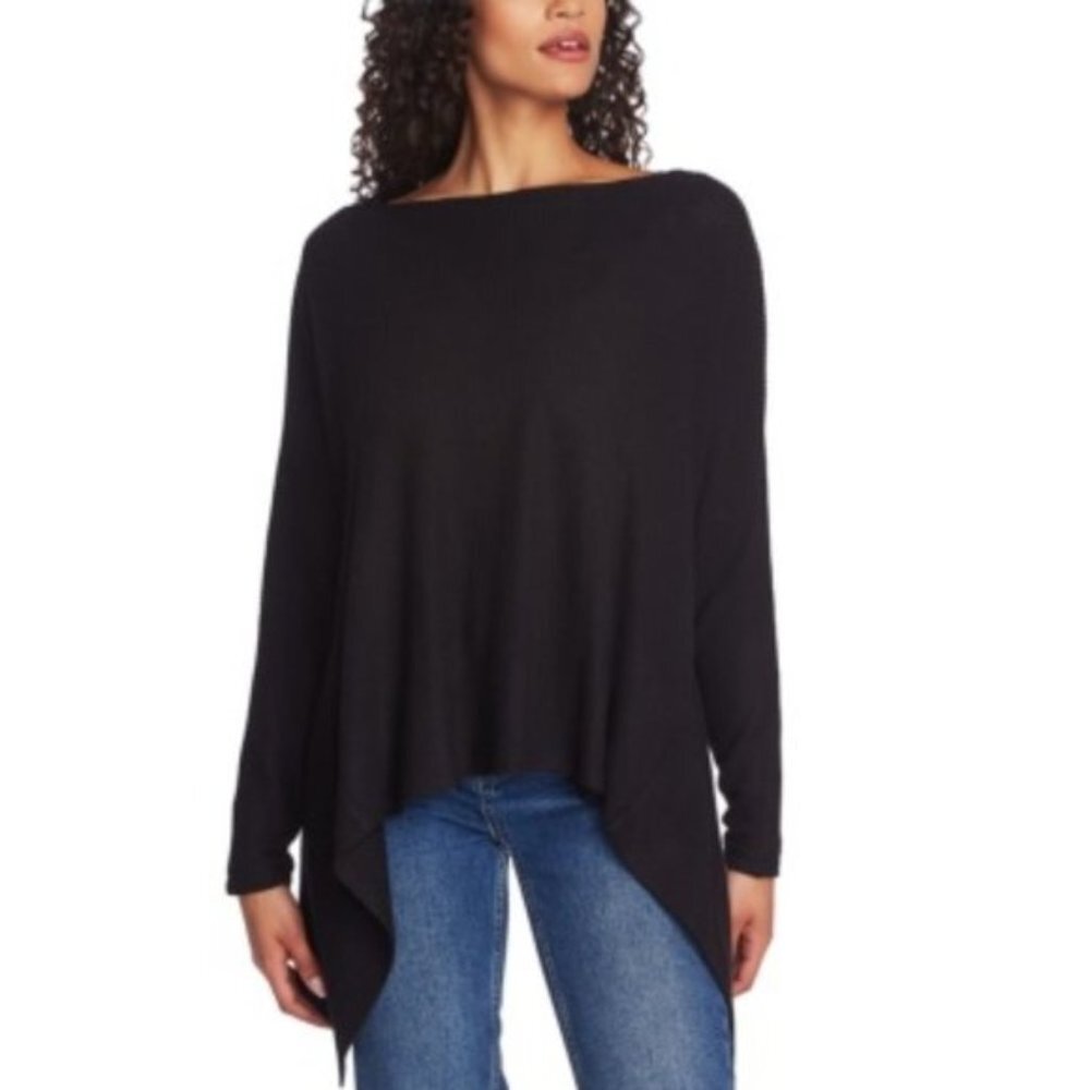 1.state Asymmetrical Open-Back Top